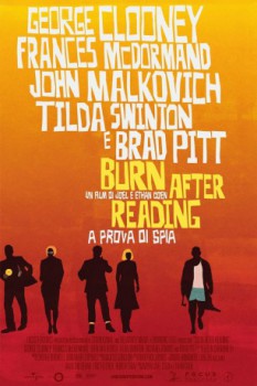 poster Burn After Reading - A prova di spia&nbsp;&nbsp;(2008)