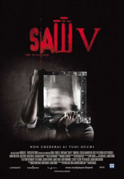 poster Saw V - Non crederai ai tuoi occhi&nbsp;&nbsp;(2008)